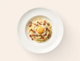 Карбонара со сливками