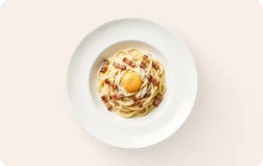 Карбонара со сливками